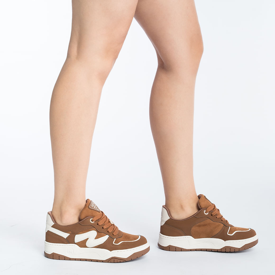 Via Marte Tenis Casual 276-007-11 Choccolato_Angelim Nobuck2